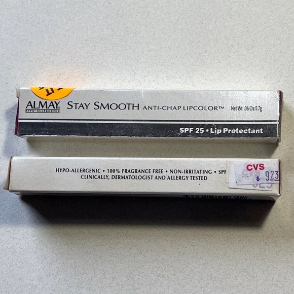 2x ALMAY Stay Smooth Anti-Chap Lipcolor with SPF 25 - Lip Protectant #LUSTRE - Picture 5 of 7